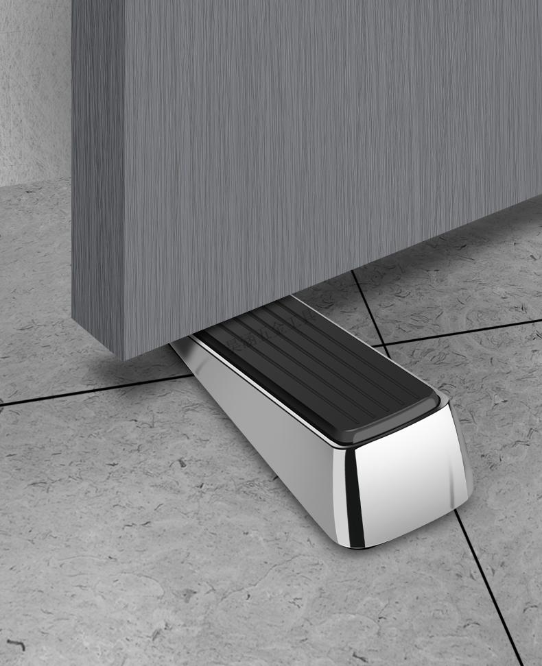 移动门塞防撞门挡门阻门器楔子顶门防风房门阻定位伸缩墙装门挡304