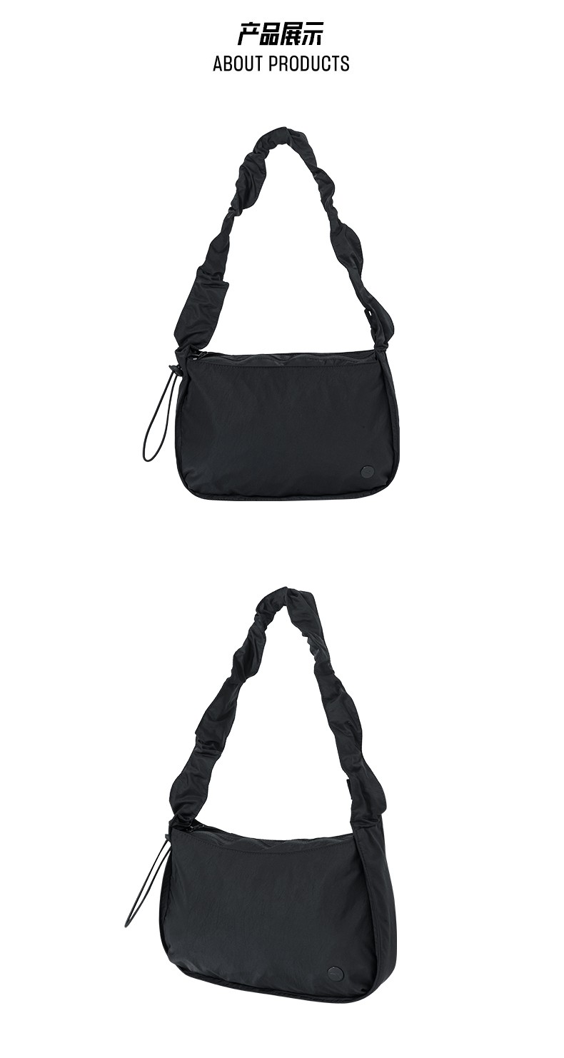 安踏女子斜挎包单肩潮流休闲运动小挎包肩带可调节192237123官方旗舰