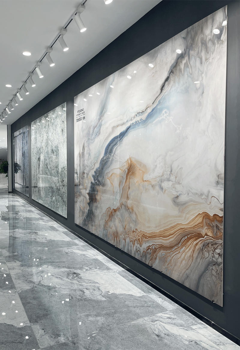 900x2600岩板电视背景墙奢石现代简约客厅沙发影视墙轻奢连纹大板