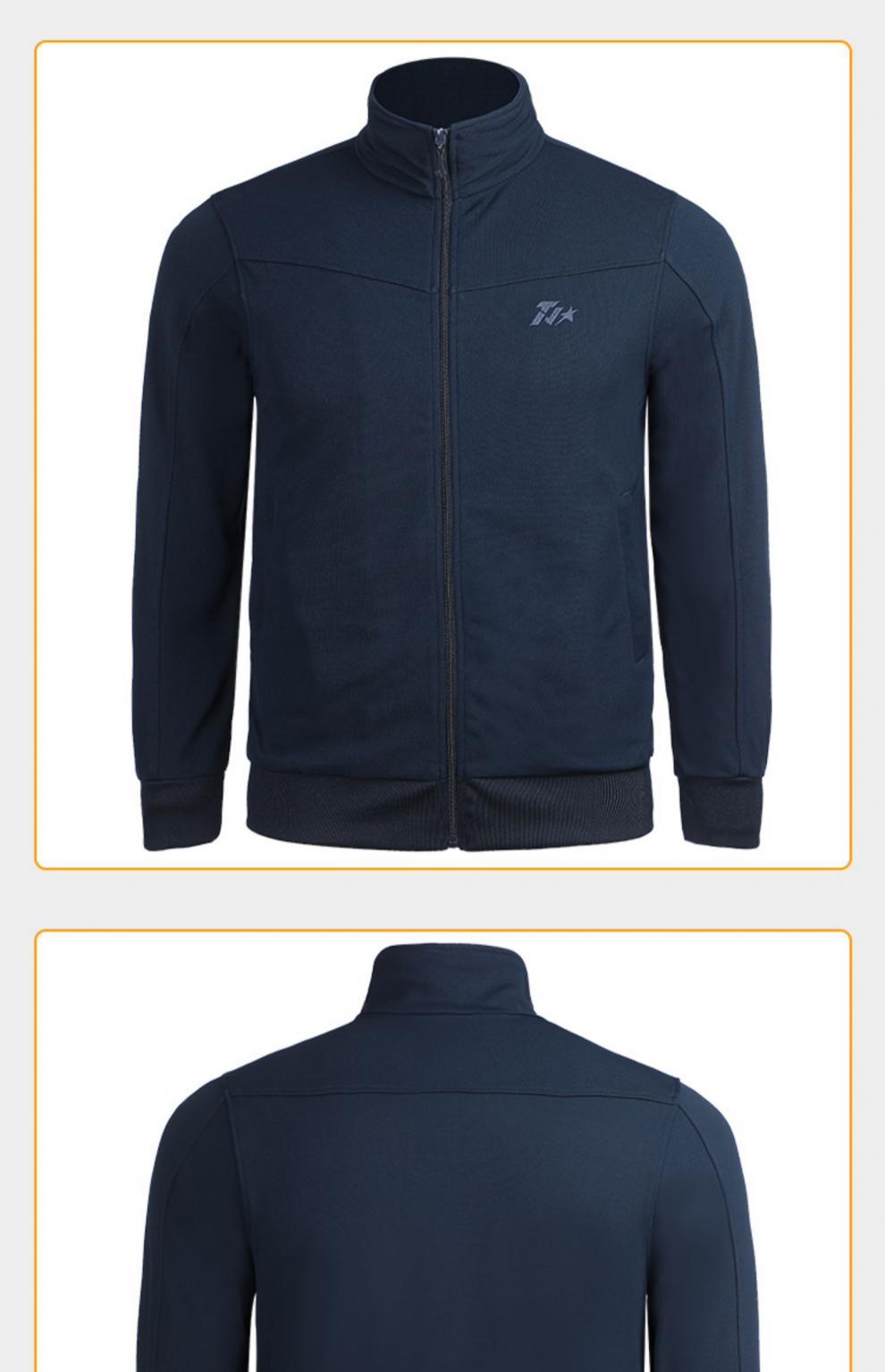 索絮suoshoo际华新式长袖套装男女作训春夏季军迷运动体能上衣灰绿色