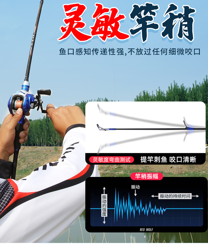 2022新款路亚竿全套 新手碳素远投海竿抛竿鱼竿水滴轮新款路亚竿套装