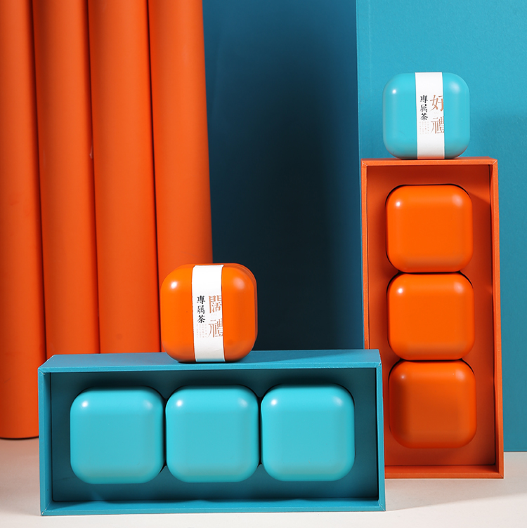 碎银子小罐茶礼盒小罐茶茶叶包装盒空礼盒正山小种碎银子金骏眉茶叶