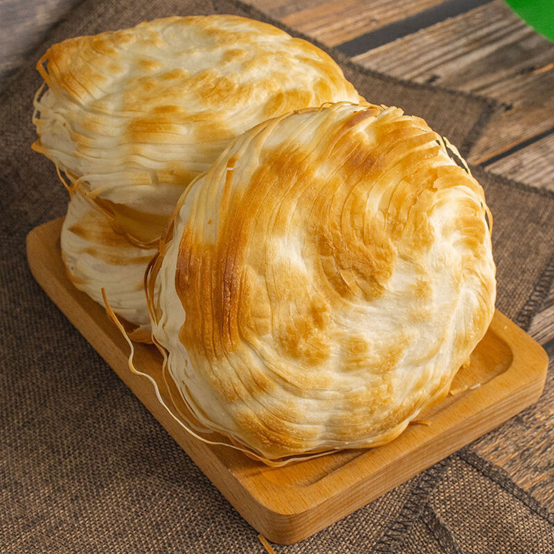 老潼关饼胚陕西肉夹馍千层饼批发酥脆烧饼冷冻方便面食早餐半成品