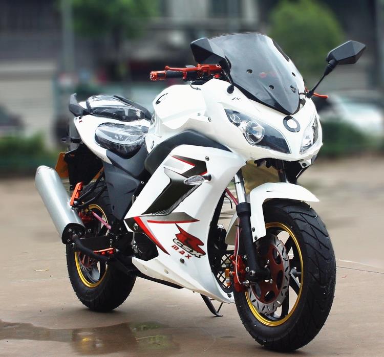 全新地平线摩托车150公路赛重机车越野趴赛助力车整车250 地平线豪华