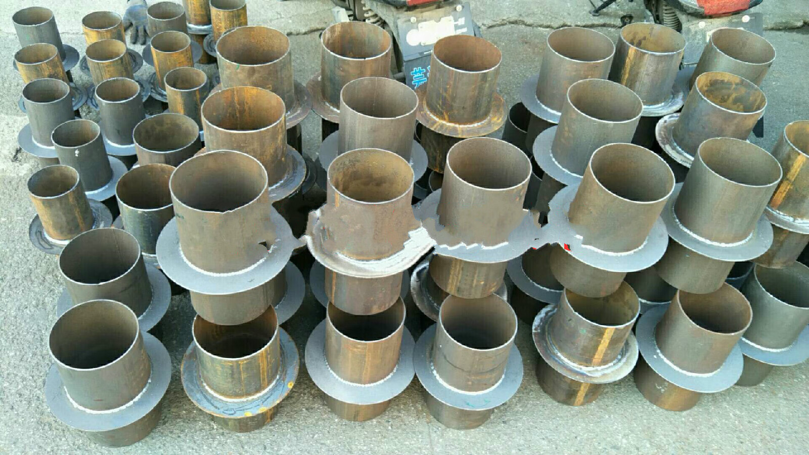 定制定制刚性防水套管止水环钢制楼层管道预埋用消防止水套管 dn450*