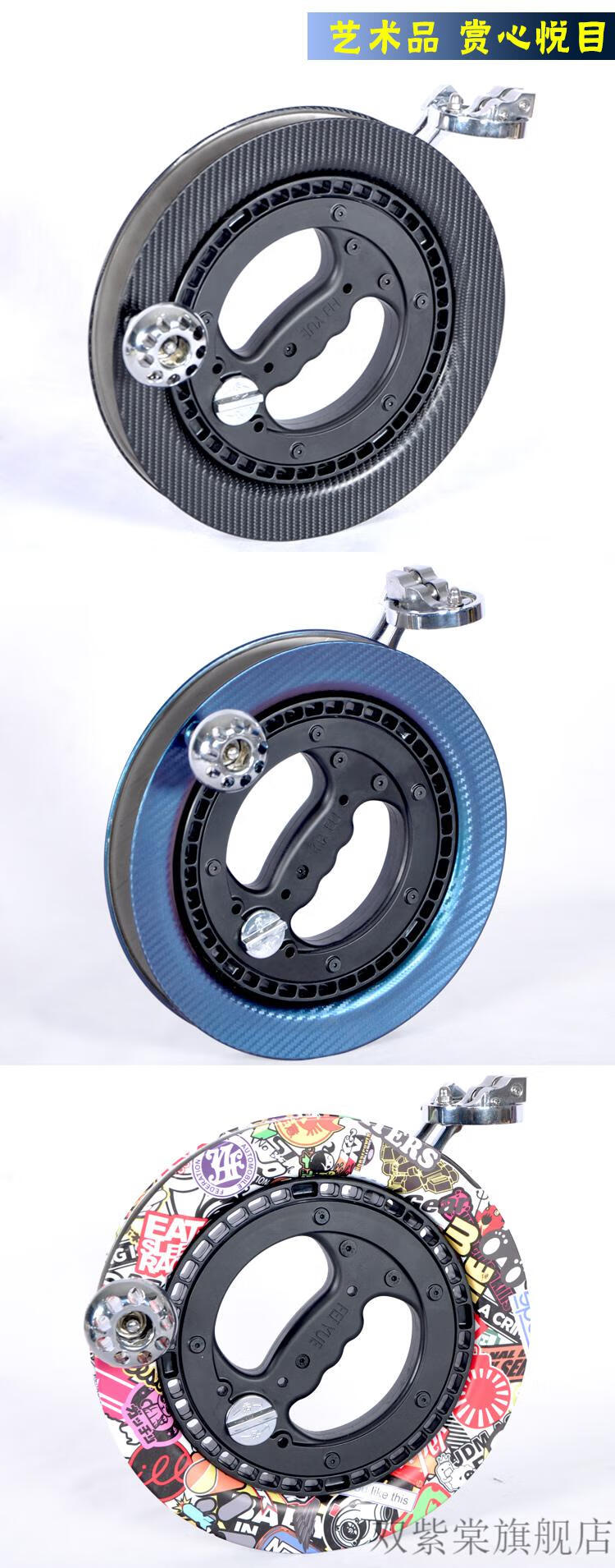 风筝轮盘专业新款风筝线轮飞悦新款手握不锈钢防倒转风筝线轮盘绕线盘