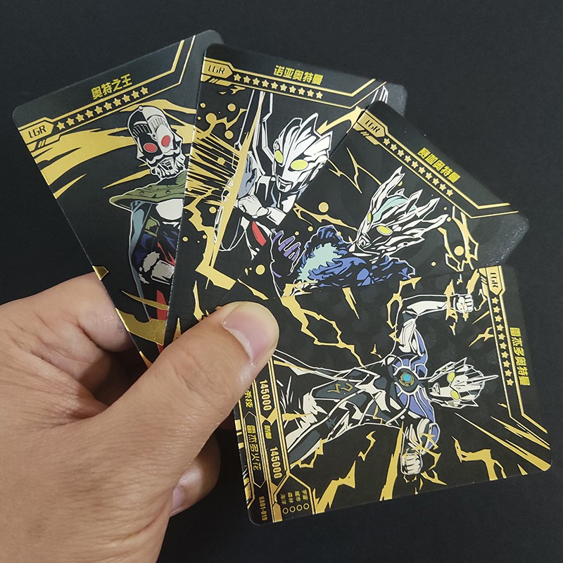 神秘四奥sp卡hr3d赛迦sp诺亚or奥王lgr雷杰多usr真特利迦单卖满星签名