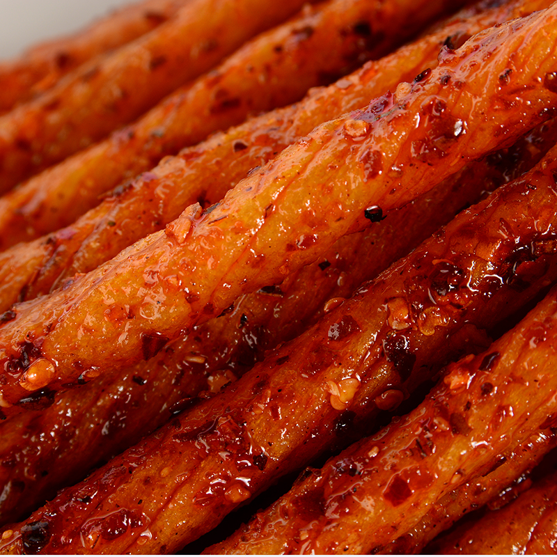 宗彬食品丁大姐棒棒鸡238克重庆四川风味麻辣休闲零食品辣条绿色包装