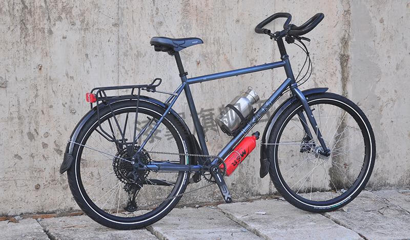 开朗长途旅行车lklm开朗318单盘款旅行车钢架单车长途骑行自行车川藏