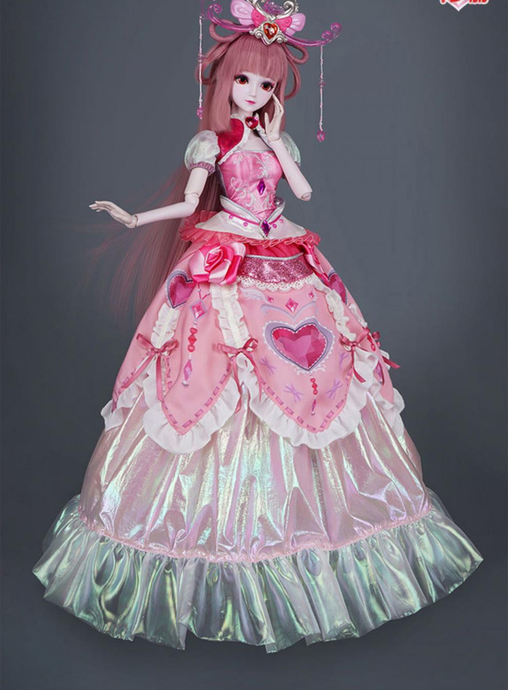 叶罗丽公主模型女孩玩具娃娃叶罗丽时希情公主60厘米精灵梦夜萝莉灵冰