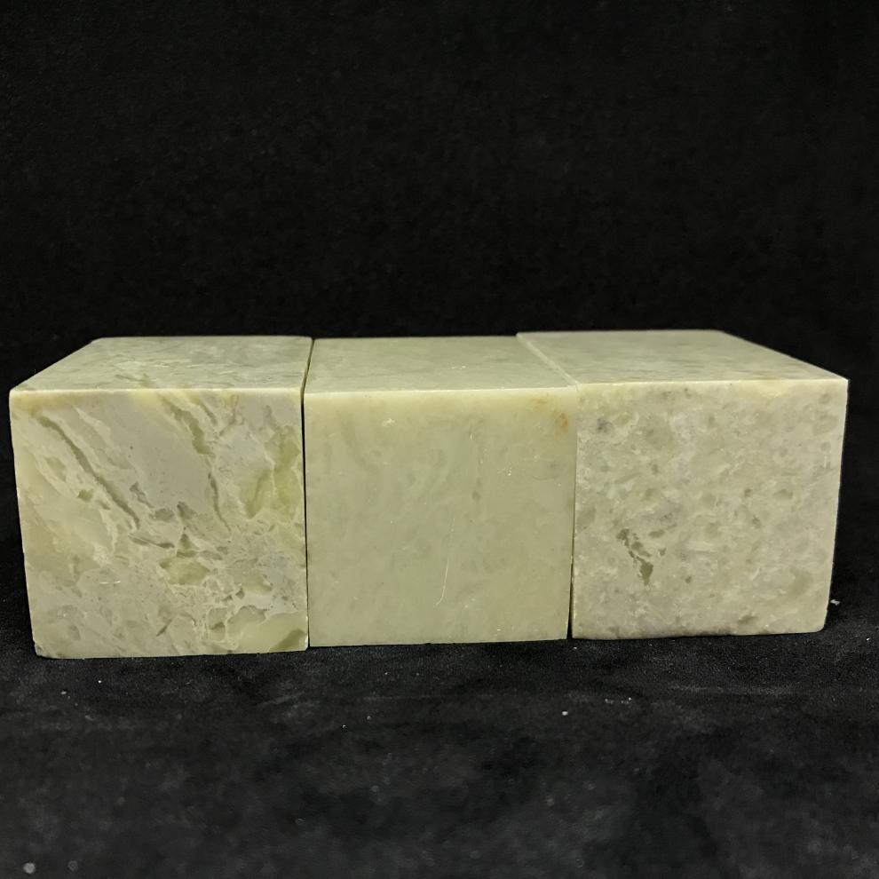 杞沐4x4x5青田石练习章料 印章石料 篆刻石料书法印章 印石章料 闲章