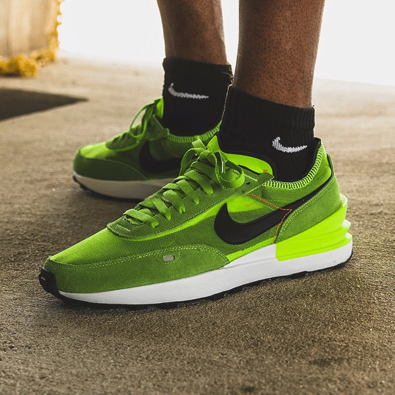 nike耐克男鞋2021秋冬新款网面透气waffleone运动鞋复古休闲跑步鞋da