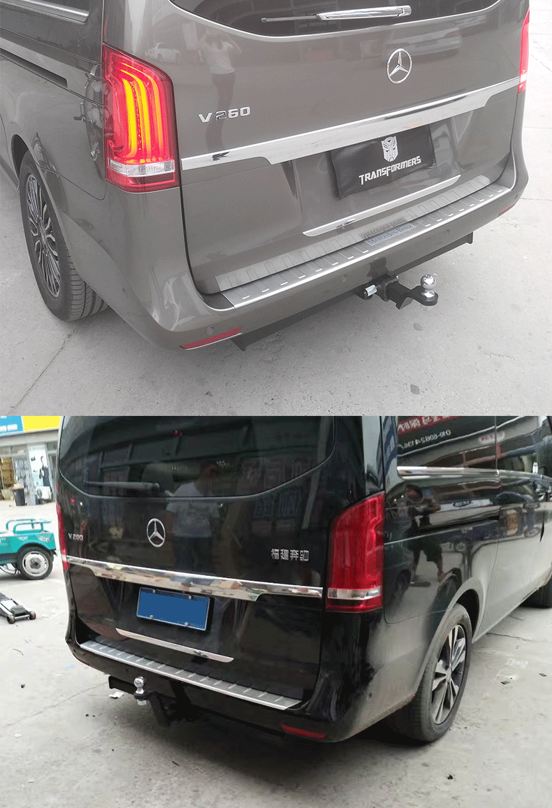 适用于奔驰gla/glc/gle拖车杠g系斯宾特拖挂房车新威霆拖车钩改装牵引