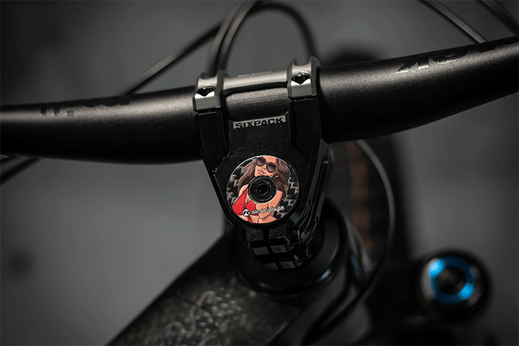 山地车碳纤维车把德国riesel design cap 超轻碳纤维公路车山地车