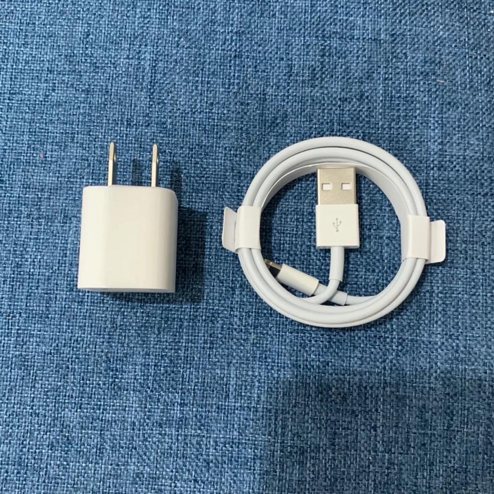 apple拆机配件适用于苹果手机5w充电器数据线10wiphone 20w快充头type