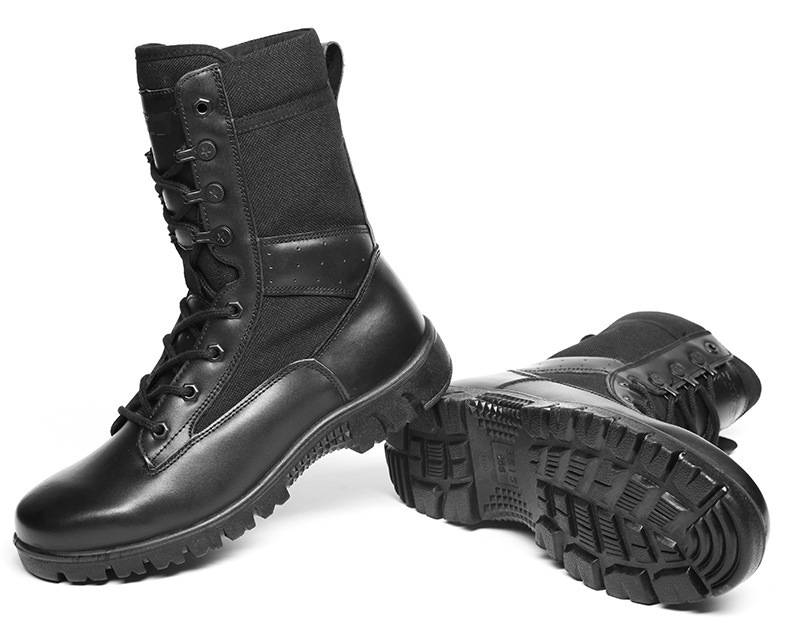 陆战队作战男靴作战靴新款作战靴男3515高帮户外正版作训靴耐磨防穿刺