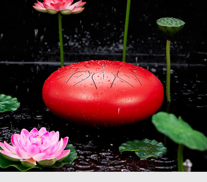 空灵鼓15音初学者灵空鼓梵音色明空鼓儿童13音无忧手碟鼓乐器 一一一