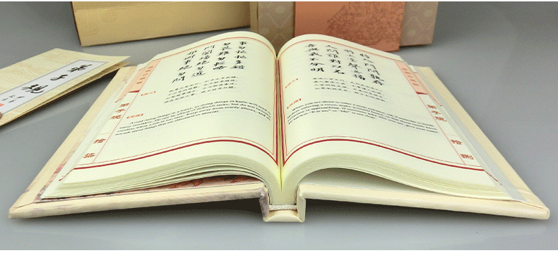 弟子规丝绸书中国风传统工艺特色礼品送老外国人出国外事纪念礼物