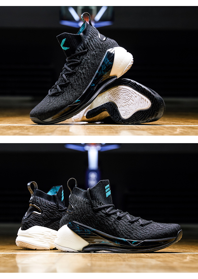 【送背包】安踏男鞋 篮球鞋kt4汤普森明星款勇士主场战靴2019新款nba