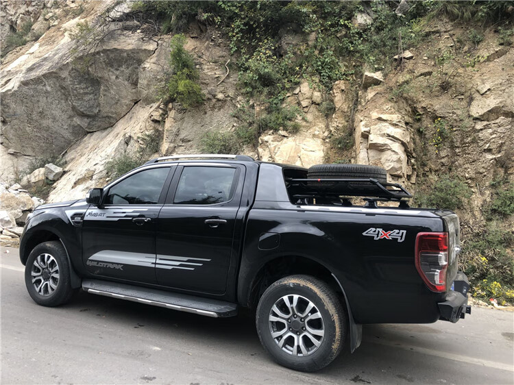 皮卡车行李架yakima皮卡猛禽f150坦途公羊ranger车顶车厢横杆行李框平