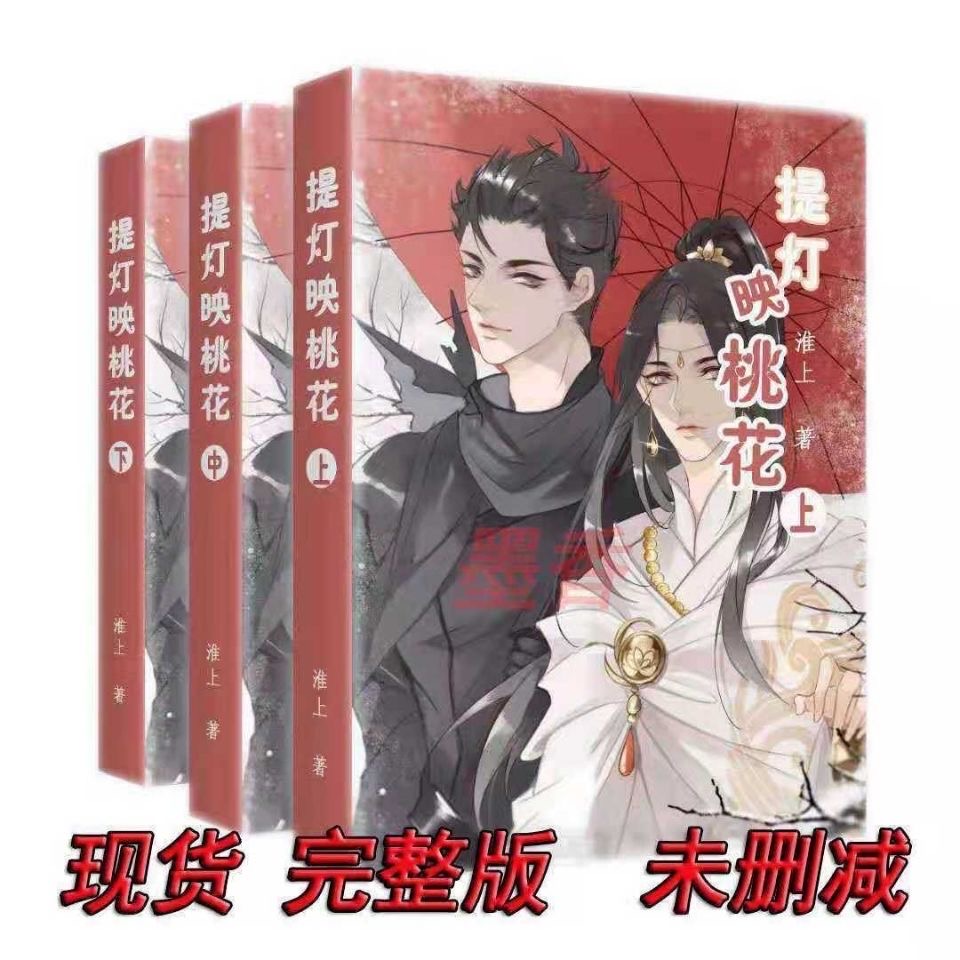 zuidid 提灯映桃花by淮上 简体实体书未删减小说全三册完结版【图片