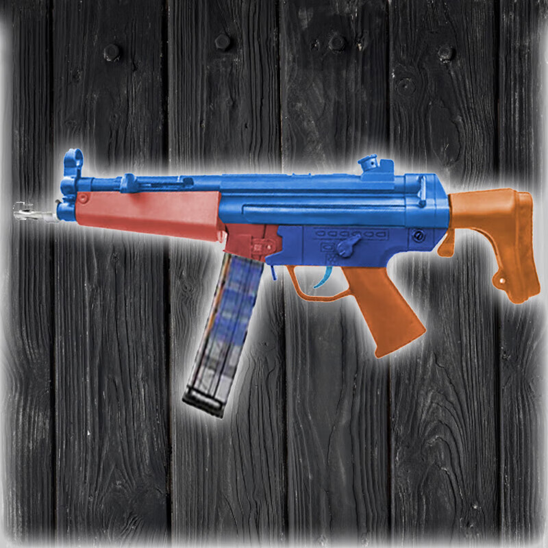 版本电动连发枪玩具枪儿童真人 游戏模型 锦明mp5弹鼓版高速升级版