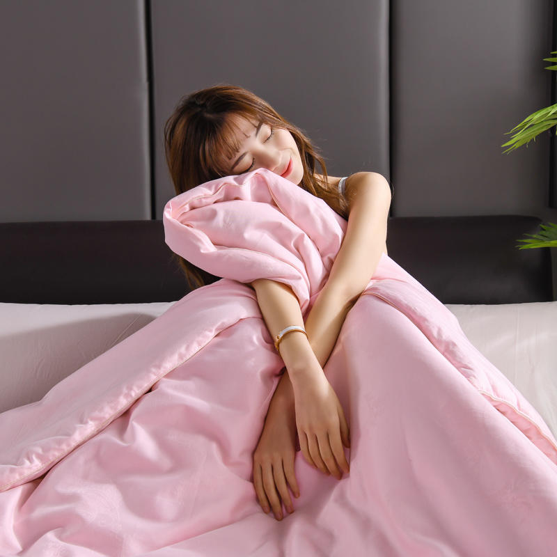 蚕丝被子纯棉桑蚕丝全棉夏被冬被春秋被空调被单双人