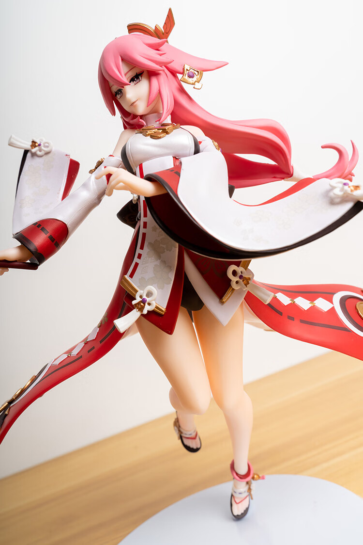 【官方旗舰】万代bandai米哈游原神手办同款八重神子大巫女二次元模型