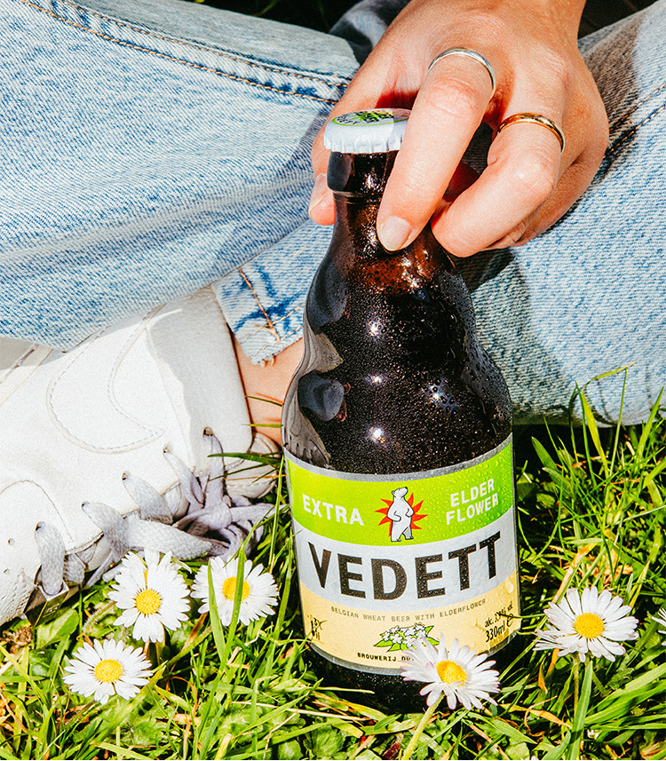 比利时vedett白熊原味白啤接骨木精酿啤酒24瓶整箱广东24瓶白熊玫瑰