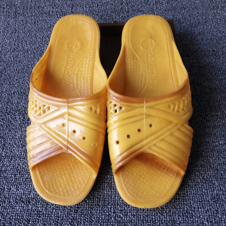 硬底拖鞋男生复古爸妈老款老人凉拖男女超防滑浴室居家室内拖鞋夏 818