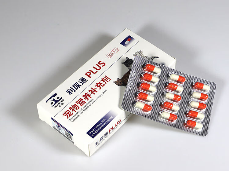 合宠猫利尿通咪尿通猫咪泌尿排尿困难膀胱炎结晶结石尿闭尿血尿频 1板