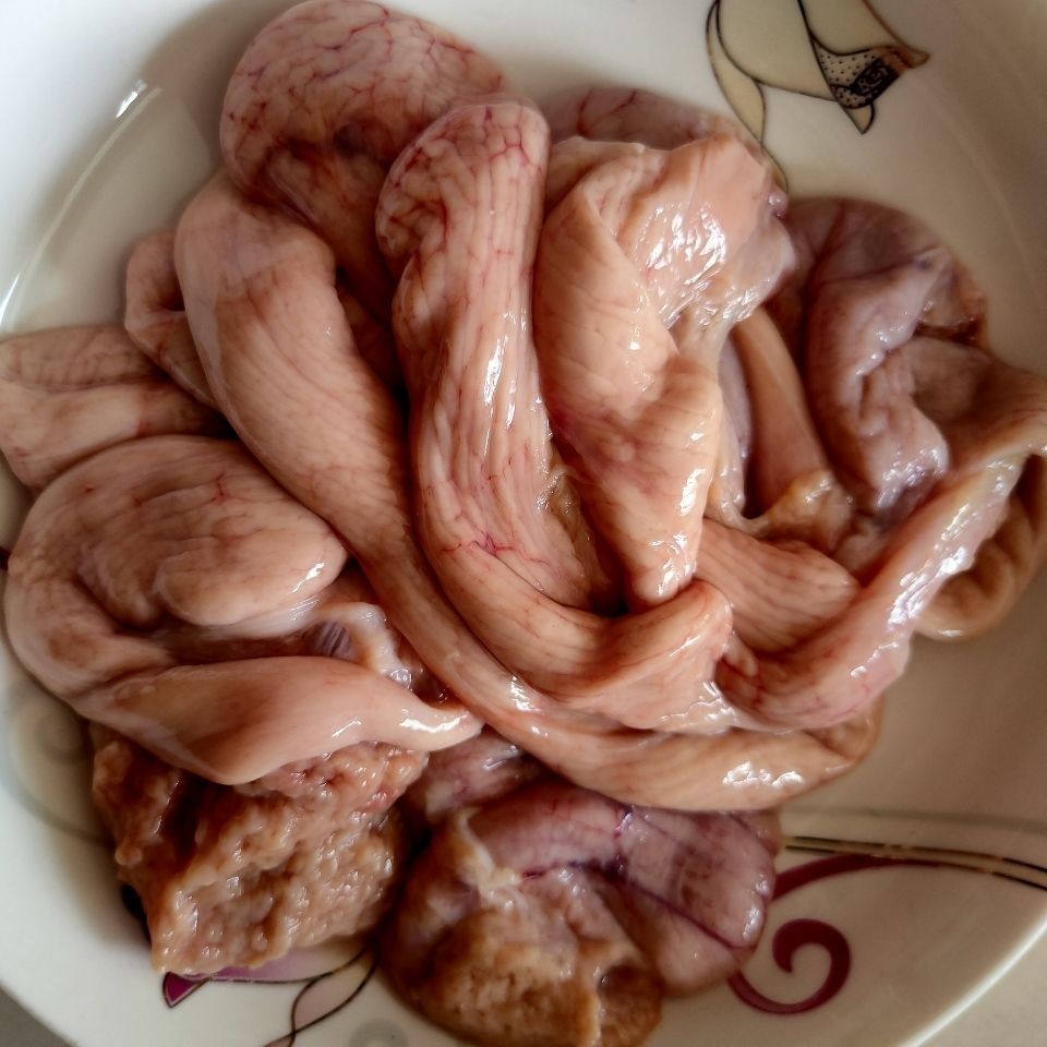 新鲜速冻老母鸡生鸡蛋黄五斤蛋肠鸡蛋肠饭店食堂自家吃广纳力驰 蛋黄