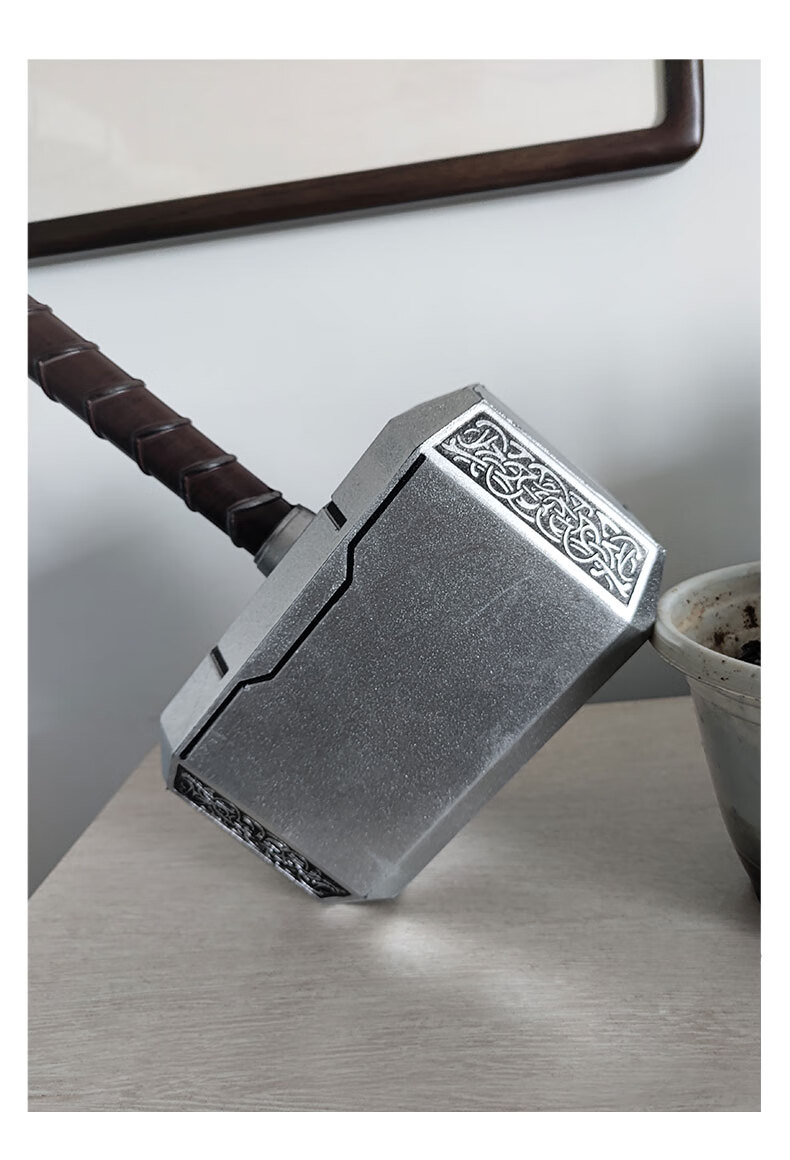 漫威⑤器装备雷神之锤雷神之斧1比1还原cos道具装饰摆件儿童玩具大号