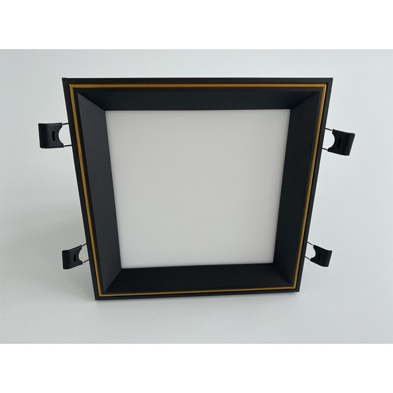 适用于集成吊顶光源蜂窝大板小方灯开孔1919小筒灯2020厨卫格栅灯 12w