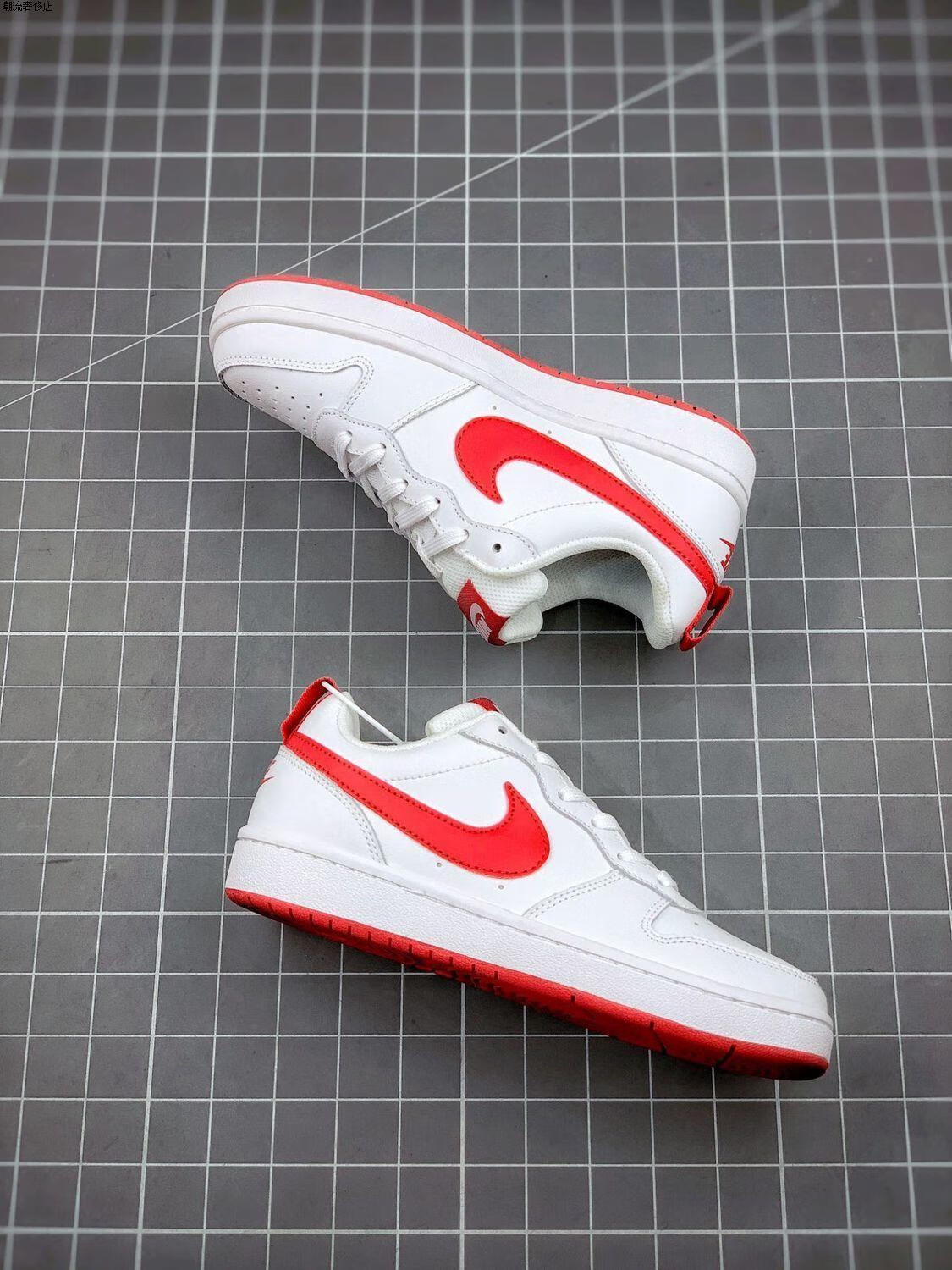 【官方旗舰】dunk aj courtboroughlow2女子小白鞋男低帮休闲运动板鞋