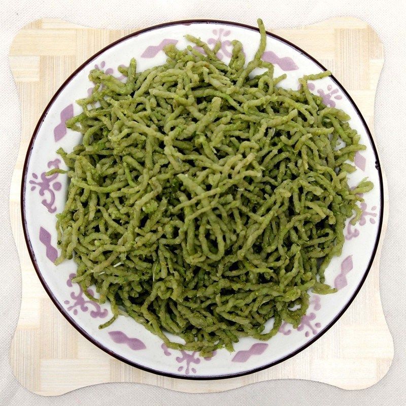 青麦撵转小麦捻转 河南石磨碾制 老年人回忆美食特色菜青麦撵转小麦捻