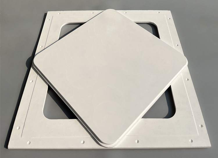 检修口grg欧式高强圆角石膏板圆口检修孔中央空调检查口内径300尺寸