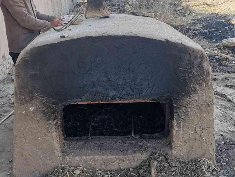 甘肃特产河西走廊民勤馕坑卷卷纯发面馍馍农家胡麻盐卷 胡麻盐二个小