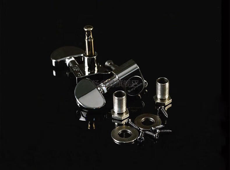 卡马吉他旋钮 卡马吉他弦钮全封闭式卡玛金属上弦器民谣吉他琴钮 弦扭