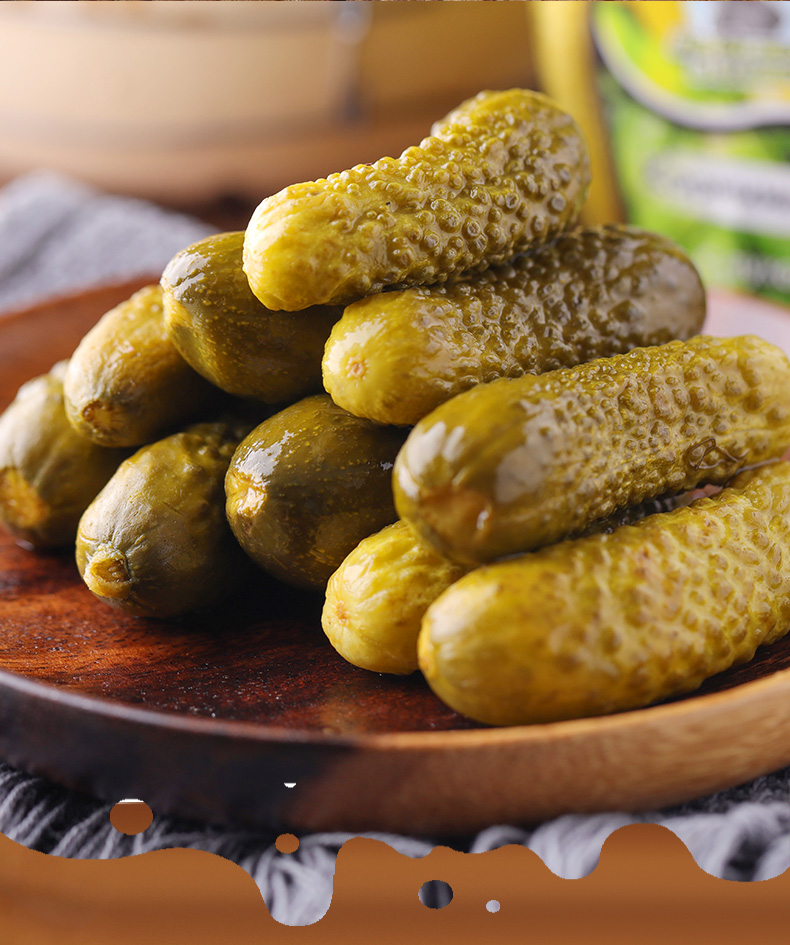 俄式酸黄瓜原装进口俄罗斯风味越南泡菜腌小黄瓜下饭菜即食品 酸黄瓜