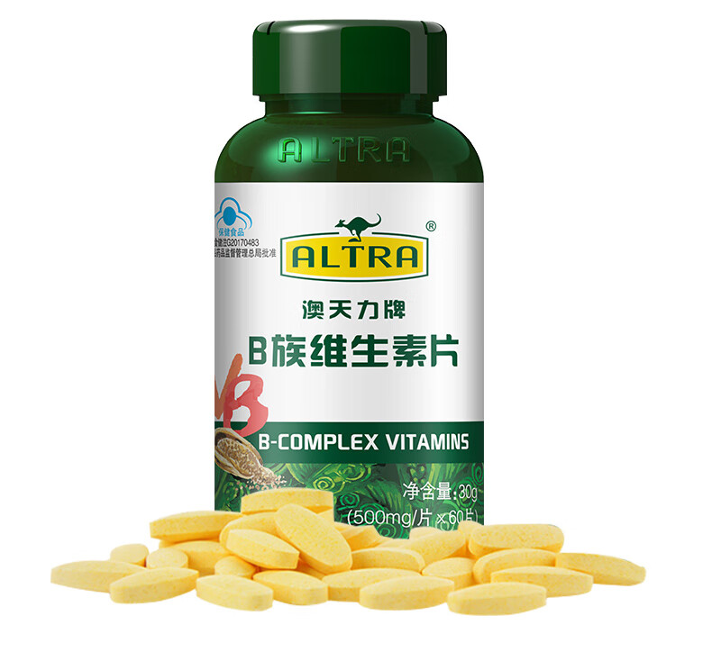 澳天力牌b族維生素片60片 (369829) 1瓶裝