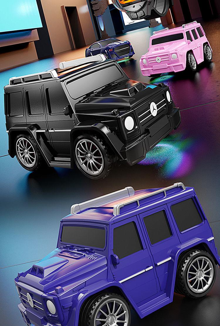 【京闪送】手表遥控小车 迷你太阳能小车抖音网红手表遥控车充电玩具