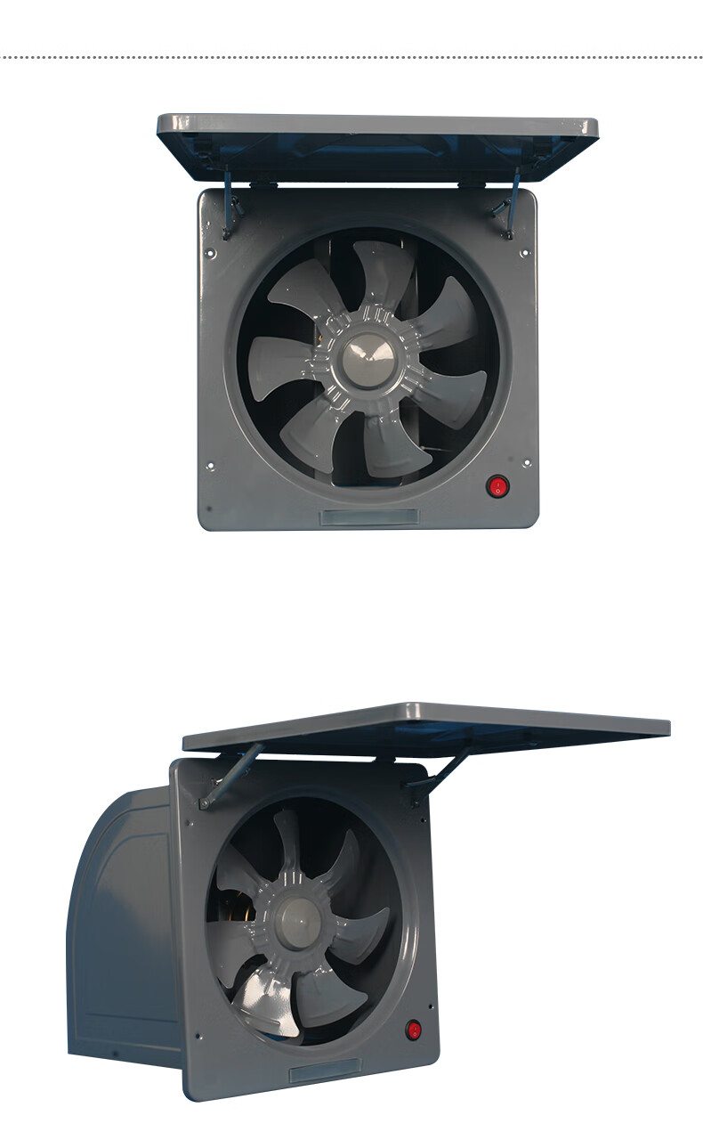 强力大功率家用换气扇厨房抽油烟排气扇抽风机老式窗式排风扇 白色