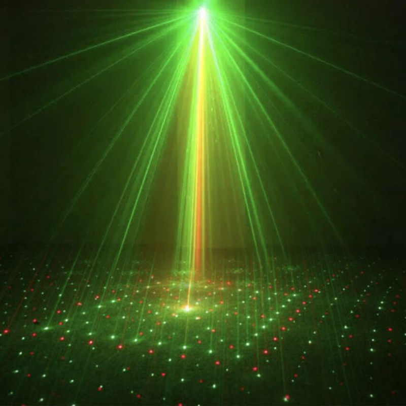 不插电太阳能七彩户外萤火虫星空投影激光镭射灯室外装饰庭院闪光