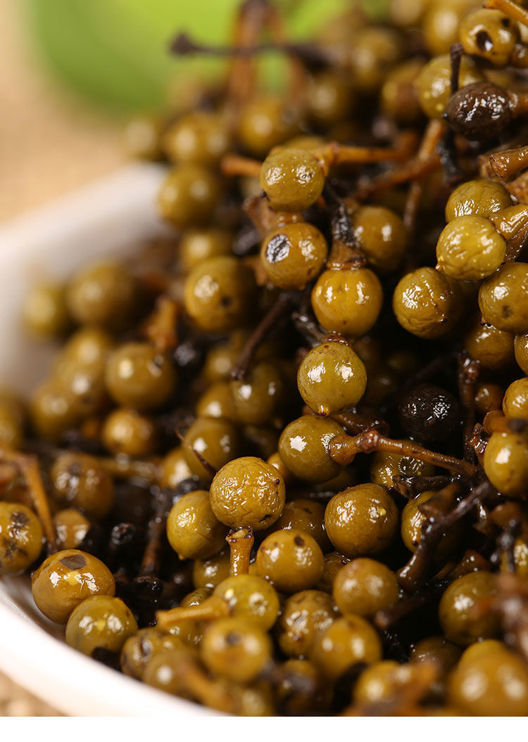 云南特产腌制木浆子绿春特产腌制山胡椒下饭打开即食木浆子 1瓶装