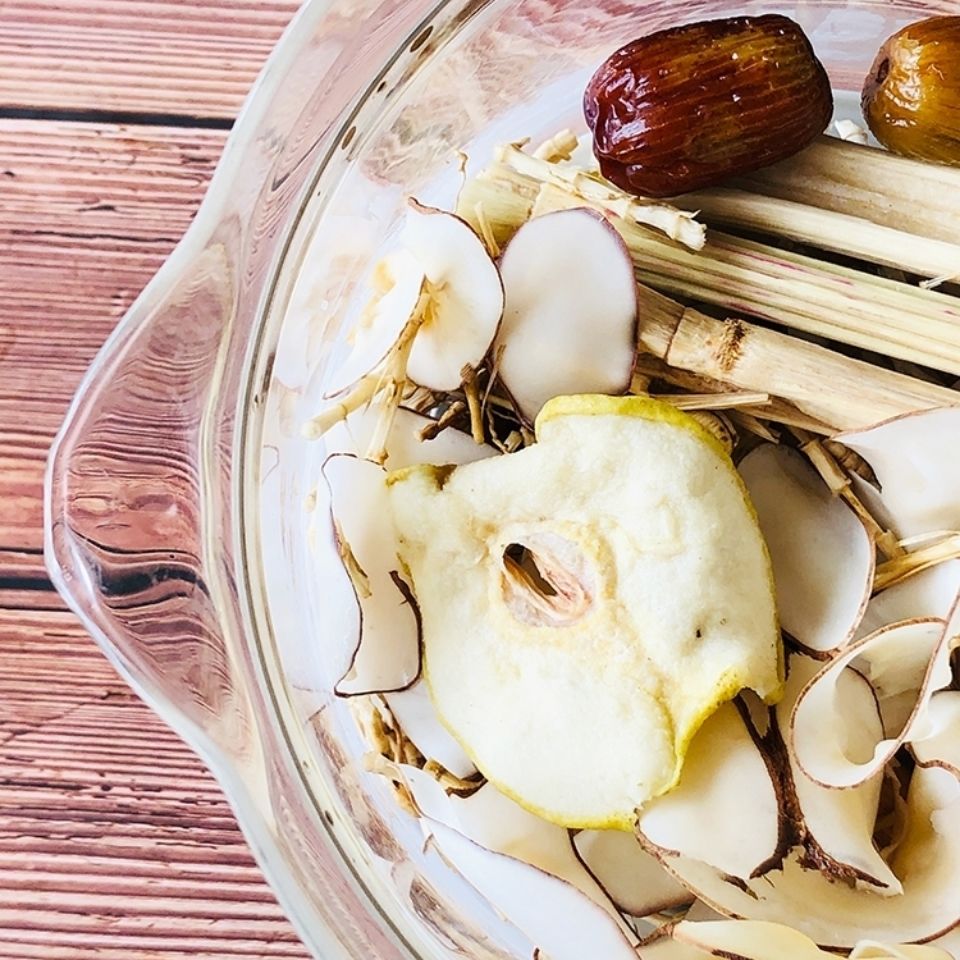 海底椰雪梨汤包 海底椰片雪梨汤 无花果茅根芦根广式凉茶炖汤 50克