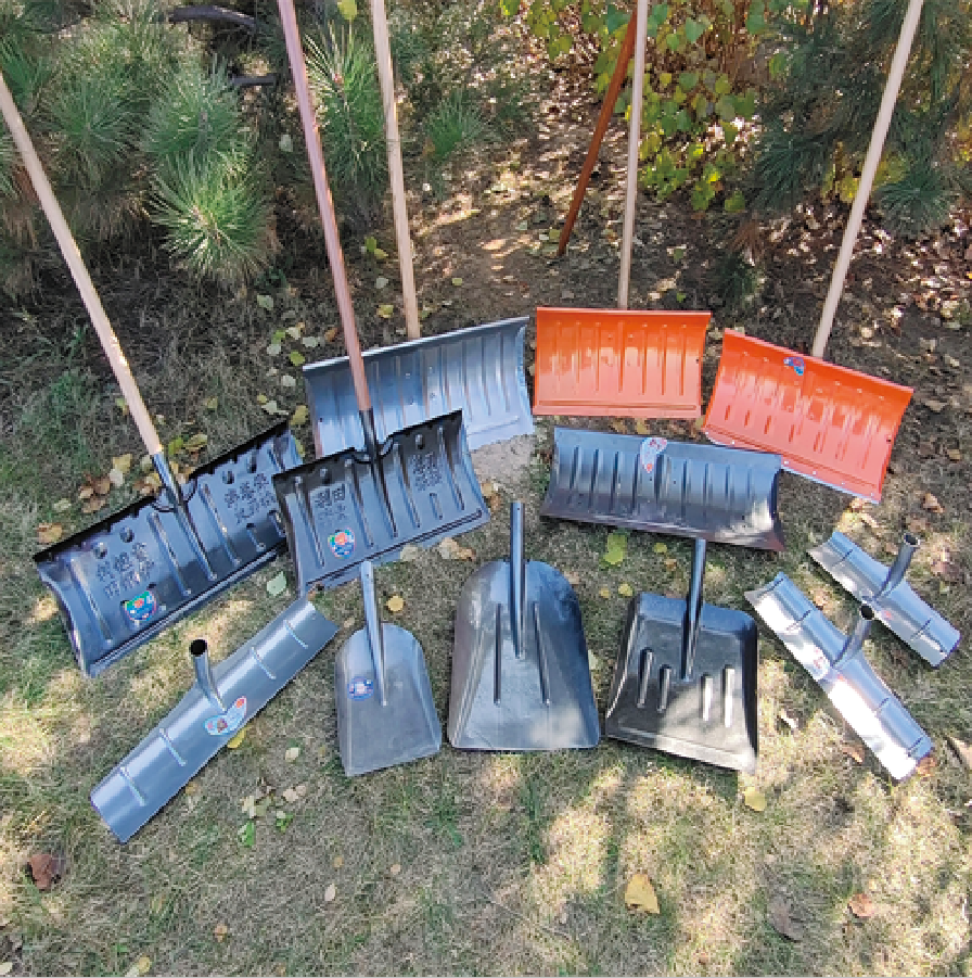 推雪铲户外除雪铁锹清雪神器大号雪铲塑料推雪板粪铲铲雪工具加宽利