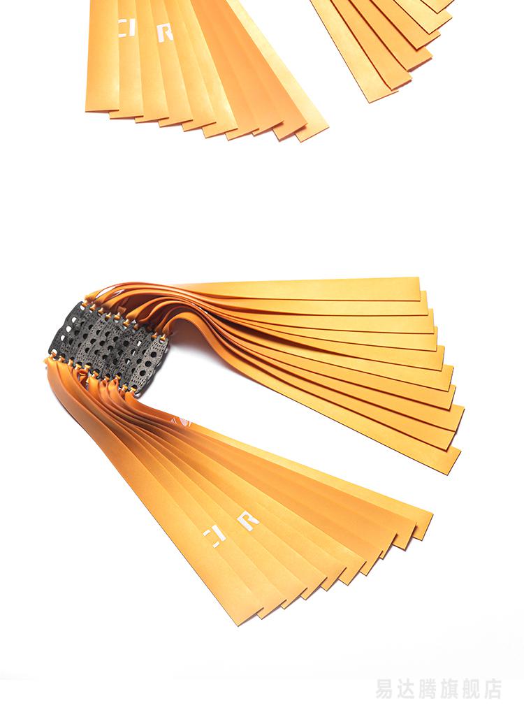 普雷萨斯扁皮筋普雷萨斯暴力加厚三代扁皮筋皮筋高弹力有架宽皮筋 0.