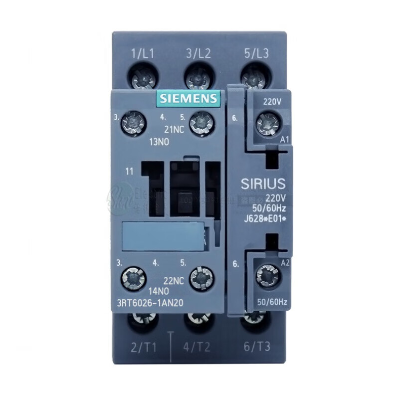 cdiy sirius 交流接触器 3rt6026-1an20 ac220v 25a 1开1闭【图片