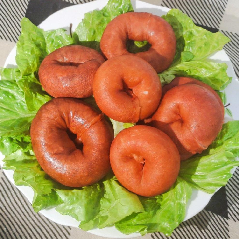 内蒙古草原圈圈肠网红套肠圈圈肠抖音吃播同款熟食现做现发250g 圈圈